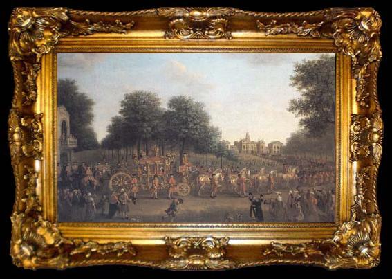 framed  John Wootton George III